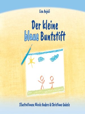 cover image of Der kleine blaue Buntstift